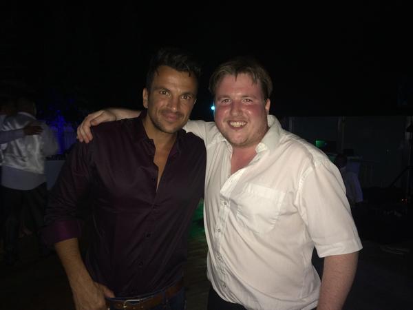 Paul Manners and Peter Andre.
