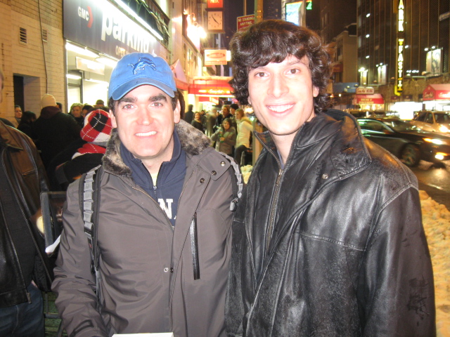 Brian d'Arcy James and Ken Holmes