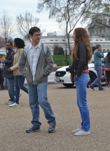Marisol Correa's role as a DC Tourist in the movie Snowden alongside Shailene Woodley & Joseph Gordon-Levitt. A film by Oliver Stone.