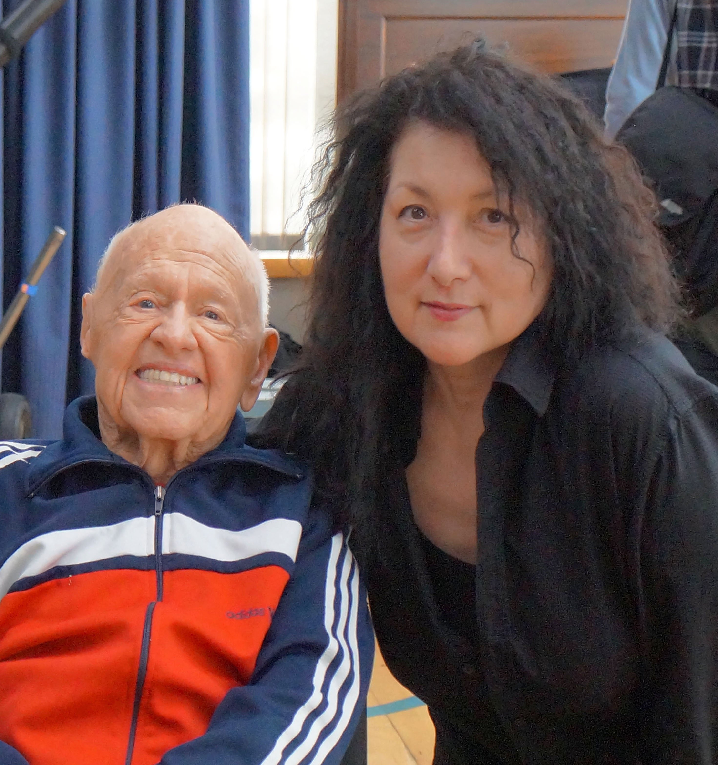 Charlene Rooney and father-in-law Mickey Rooney 2014