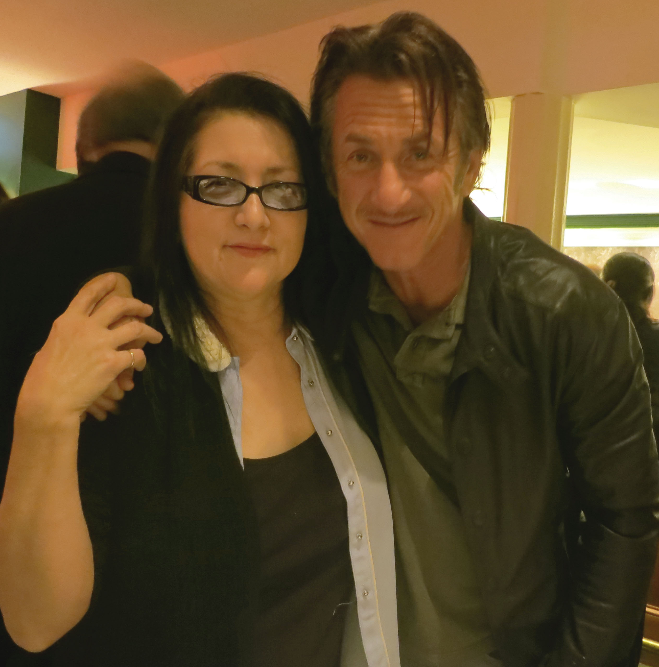 Charlene Rooney and Sean Penn