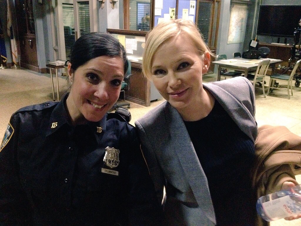 On the Set of Law & Order SVU ..