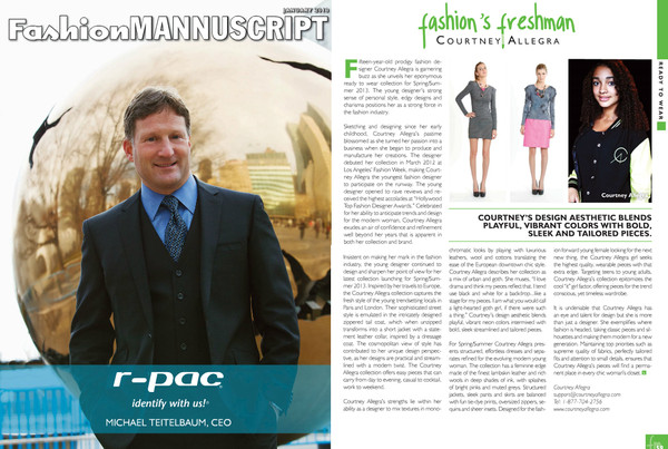 Fashion Mannuscript Magazine