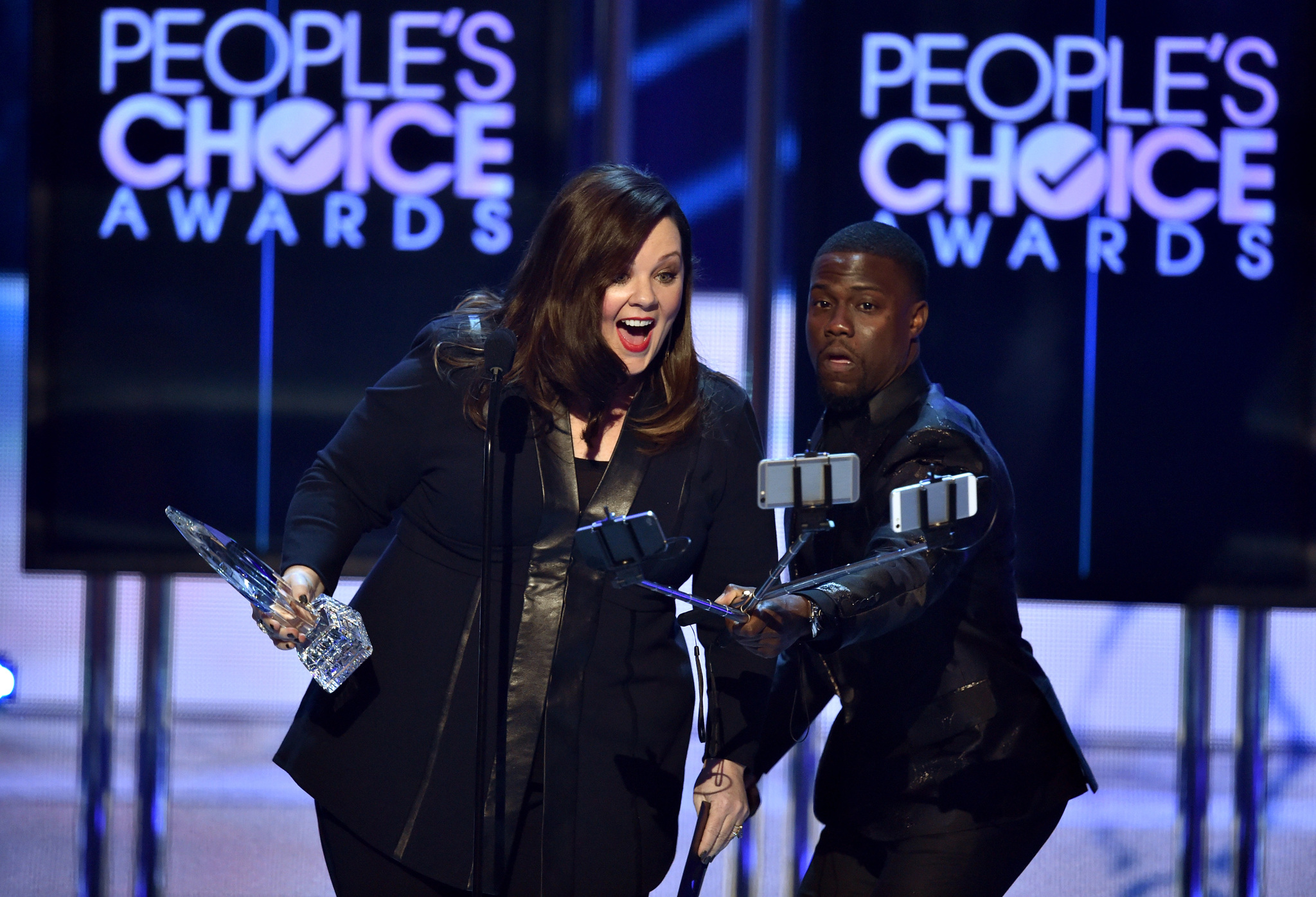 Kevin Hart and Melissa McCarthy