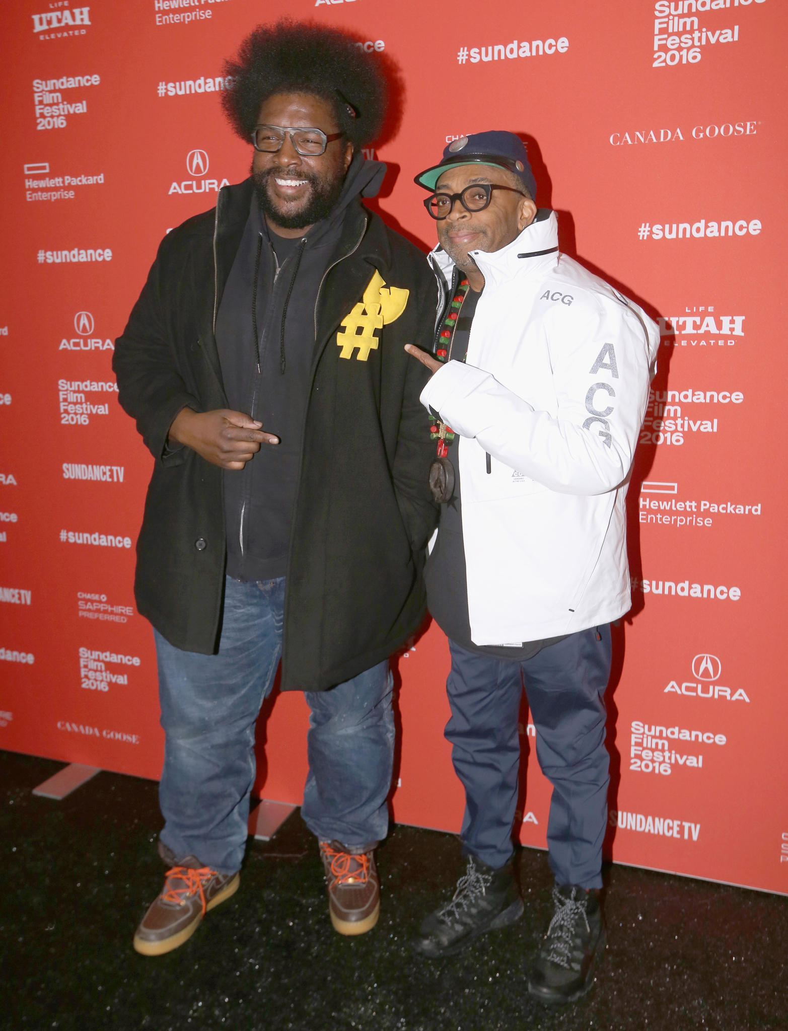 Spike Lee and Ahmir-Khalib Thompson