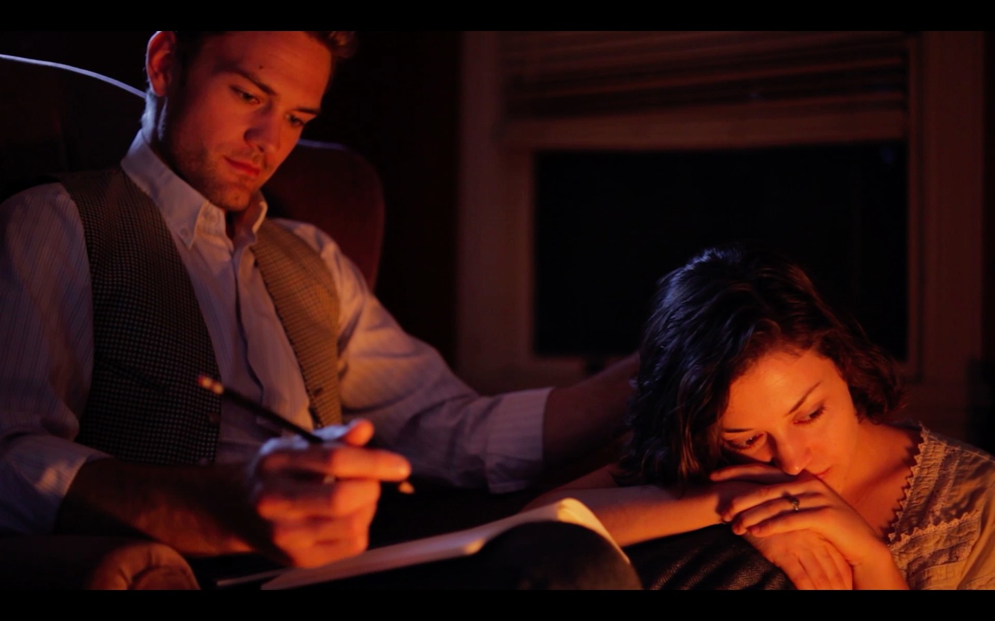 Production still from 'Fading' a short written and directed by Michelle Musser.