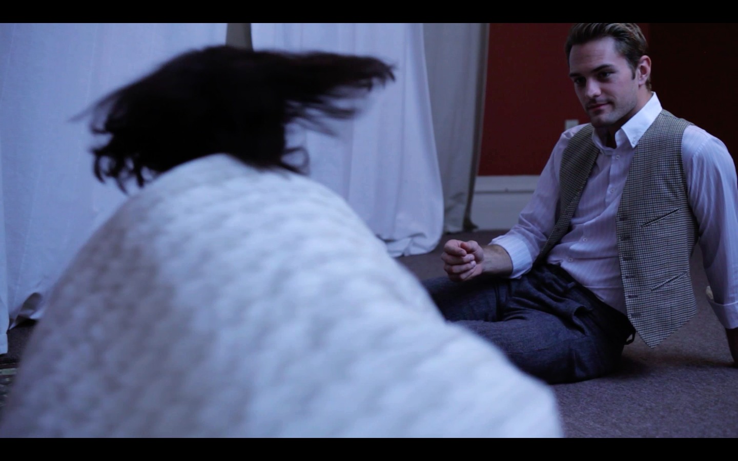 Production still from 'Fading' a short film written and directed by Michelle Musser.
