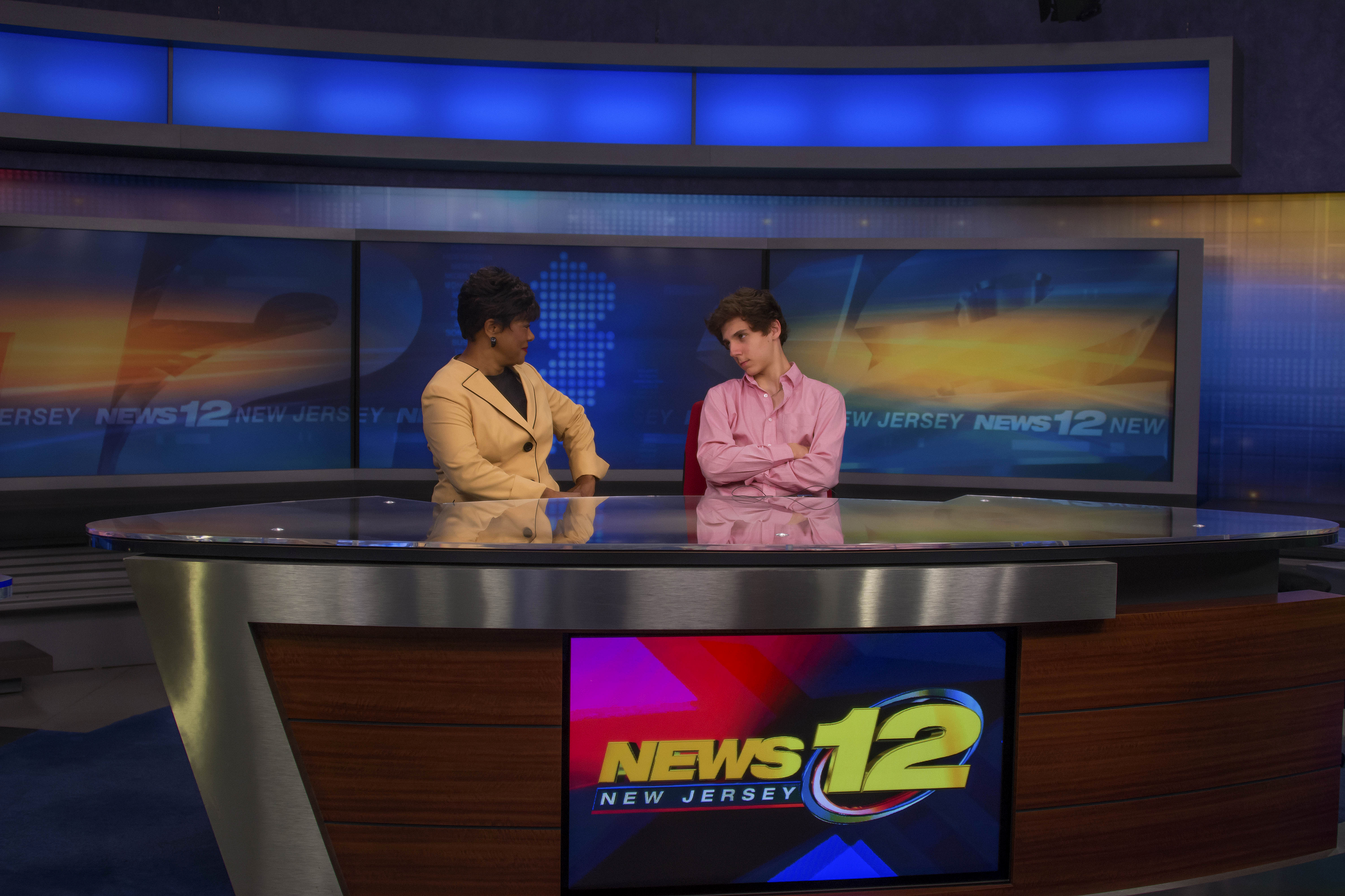 Interview on News Channel 12 for award winning PSA's and YouTube Channel.