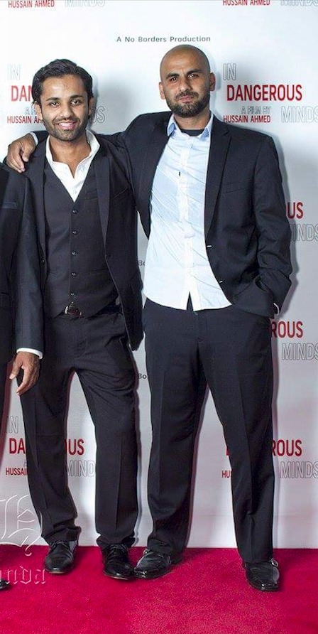 Shawn Alli and Hussain Ahmed at the Premiere of 