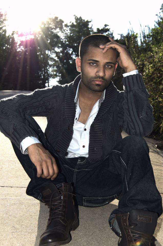 Shawn Alli in 2014 Posing for Men's Campaign.