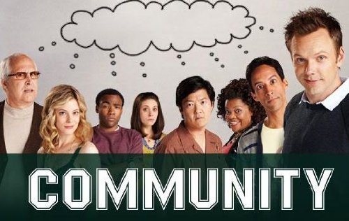 Chevy Chase, Ken Jeong, Joel McHale, Yvette Nicole Brown, Alison Brie, Gillian Jacobs, Danny Pudi and Donald Glover in Community (2009)