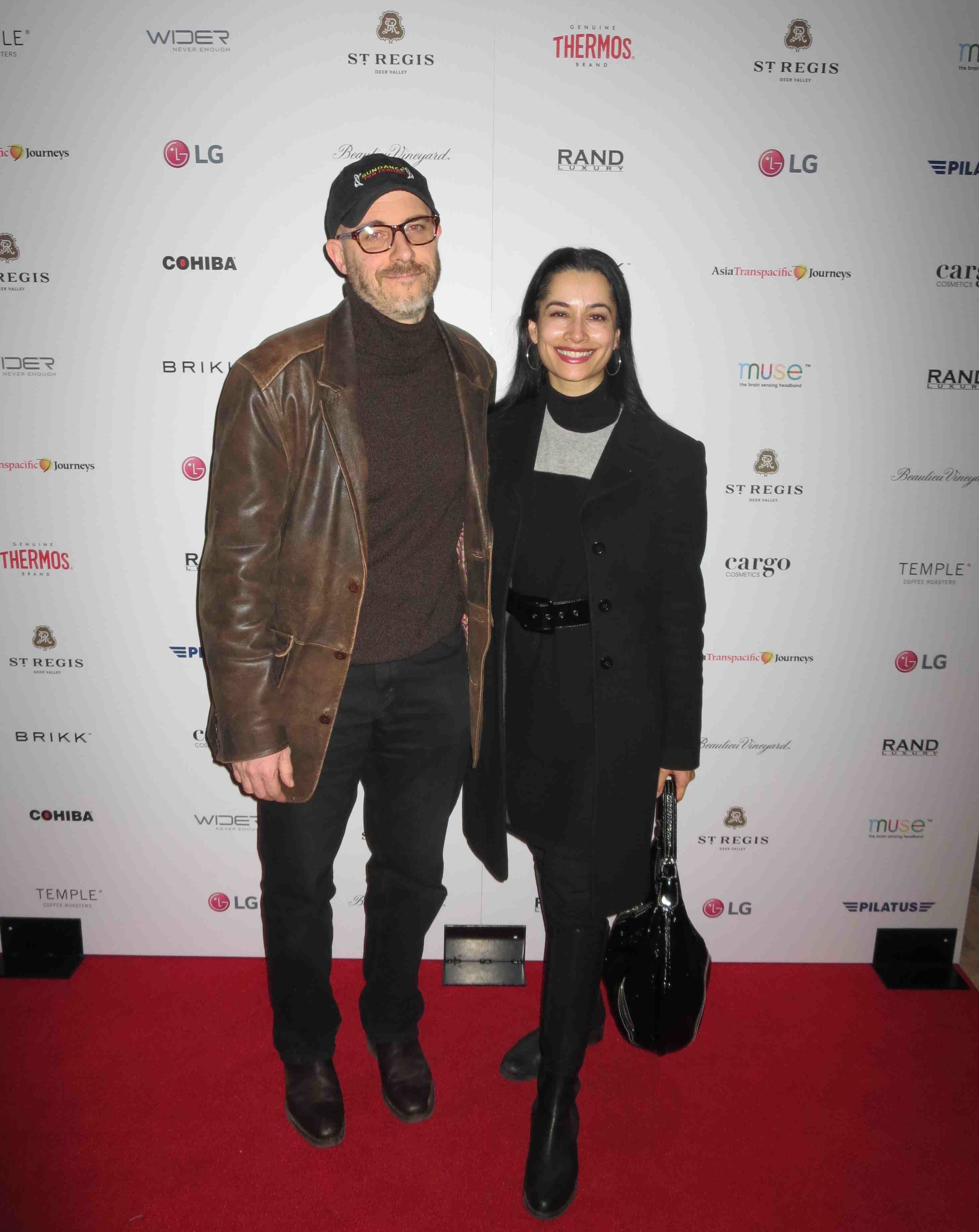 Jason Apuzzo and Govindini Murty at the ICM party, St. Regis Deer Valley, Sundance Film Festival, Jan. 25, 2015.