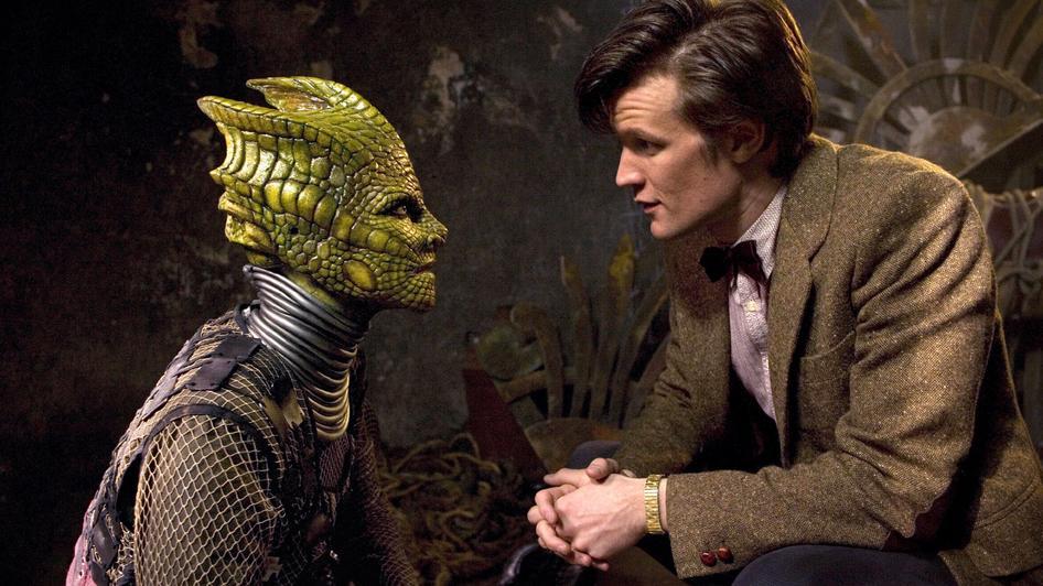 Still of Neve McIntosh and Matt Smith in Doctor Who (2005)