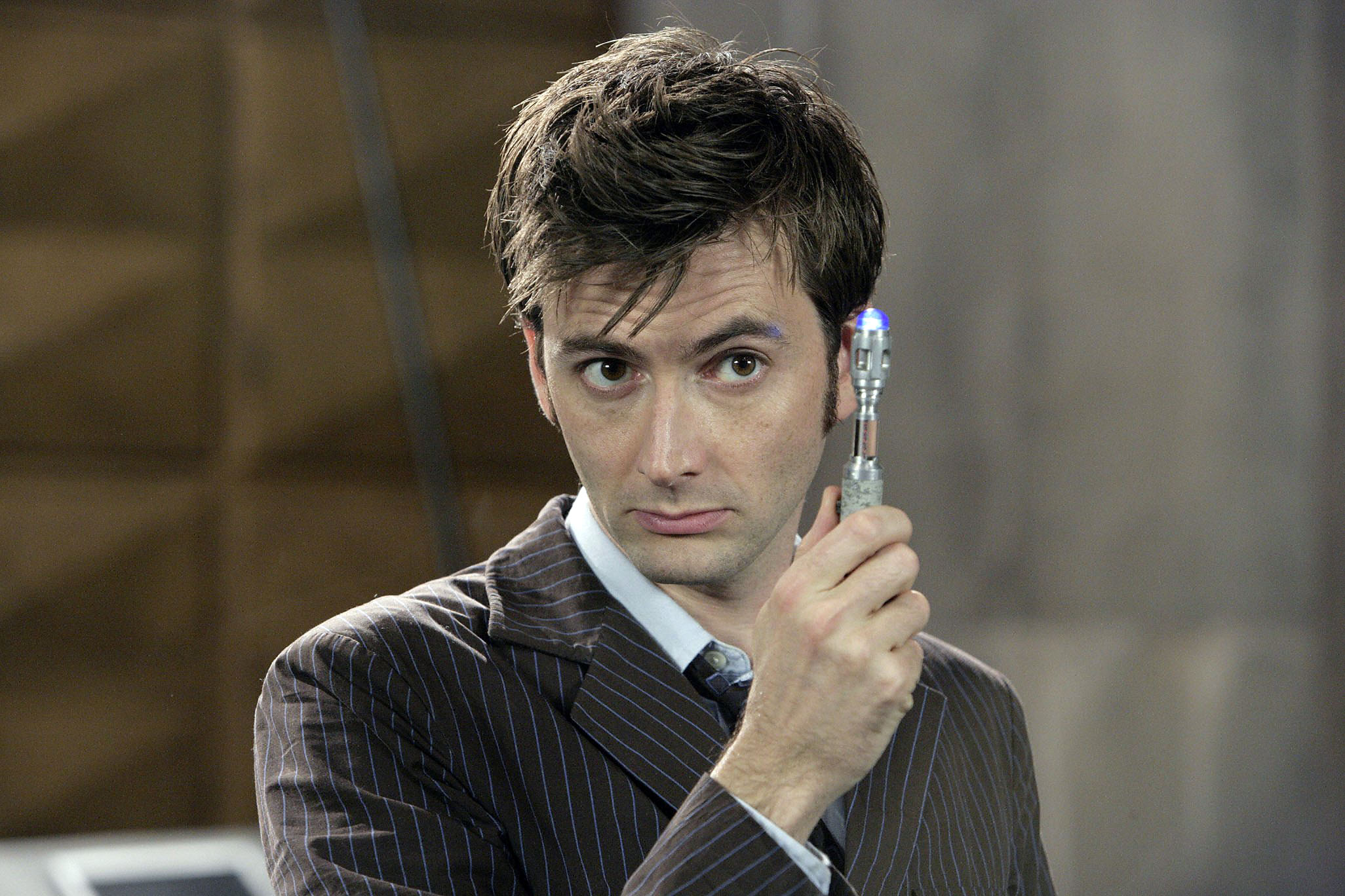 Still of David Tennant in Doctor Who (2005)