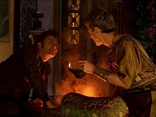 Still of Peter Capaldi and David Tennant in Doctor Who (2005)