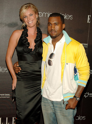 Rebecca Romijn and Kanye West