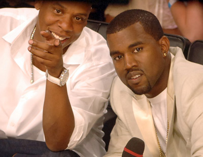 Jay Z and Kanye West