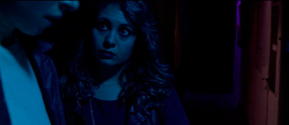 Jennifer Abraham as Alex in the short film, Blue