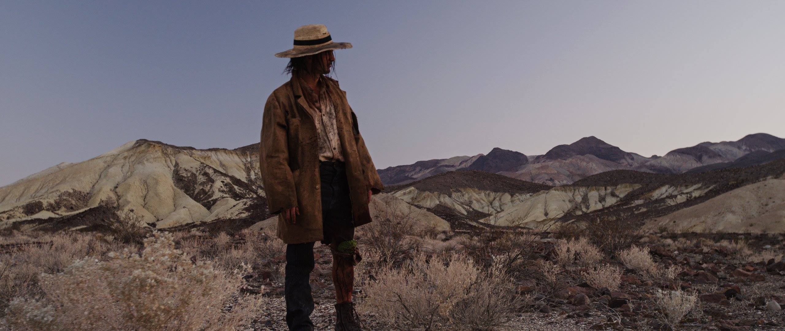Michael O'Neal Actor - behind the scene still from the film, THE CROSSING; pic location: Death Valley
