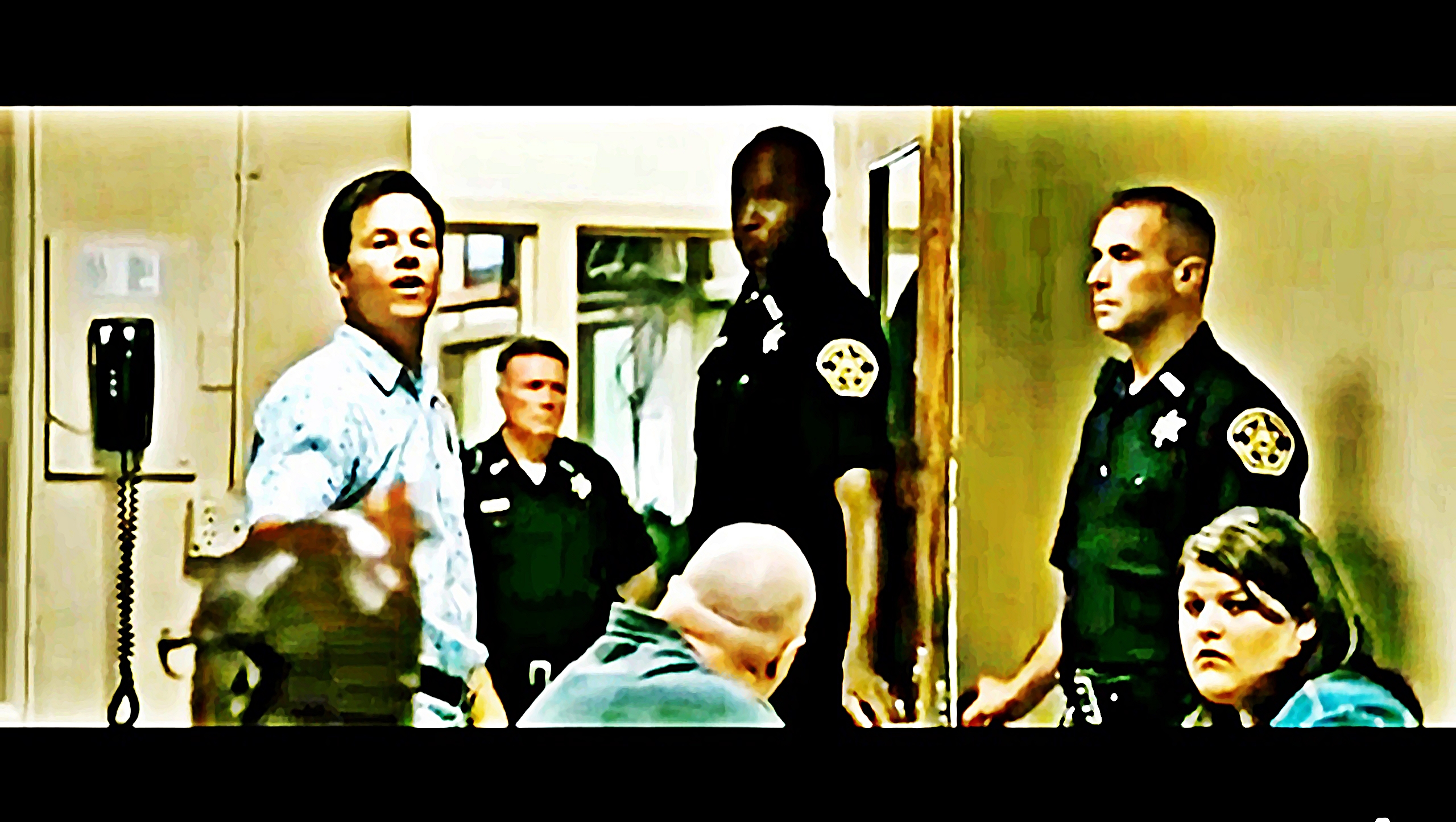 Playing a Correctional Officer in David O Russell's 2010 film The Fighter