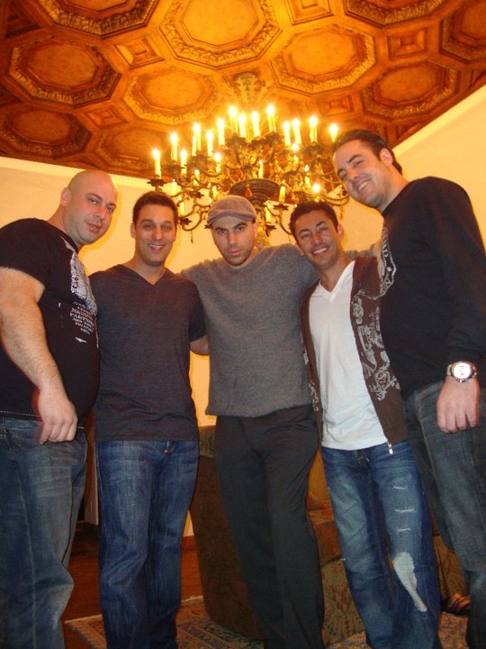 Anthony and his cousins, Danny, Giovanni, Ronnie and Sal