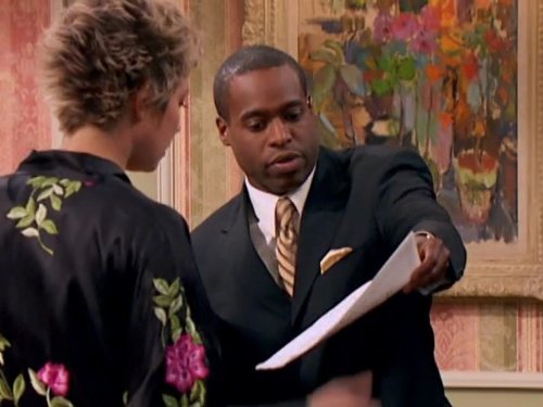 Still of Phill Lewis and Kim Rhodes in The Suite Life of Zack and Cody (2005)