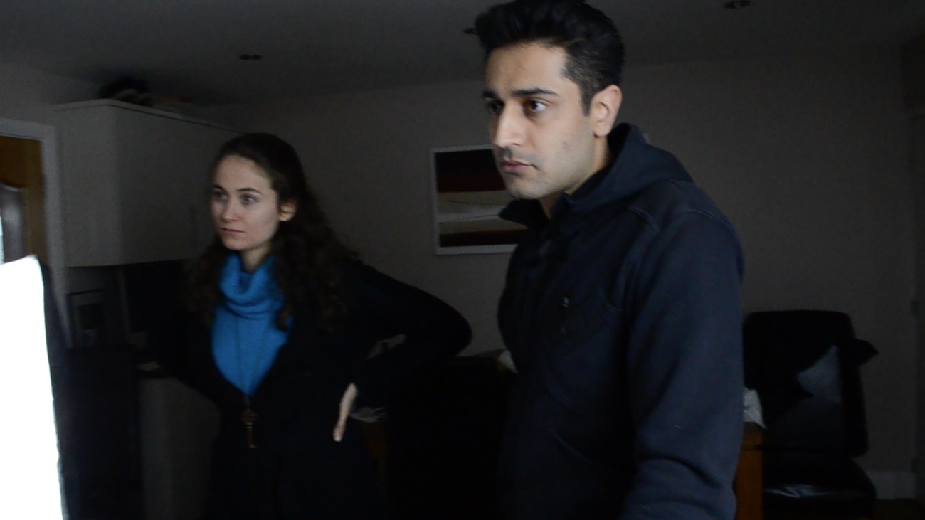 Still of AJ Sangha in production of Paradox with Astrea Mira