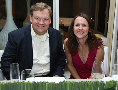 Andy Richter and Molly Shannon