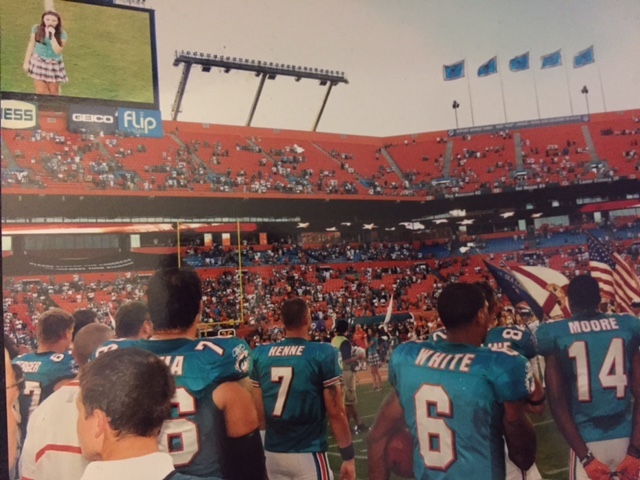 Jumbotron Sun Life Stadium, Miami Fl