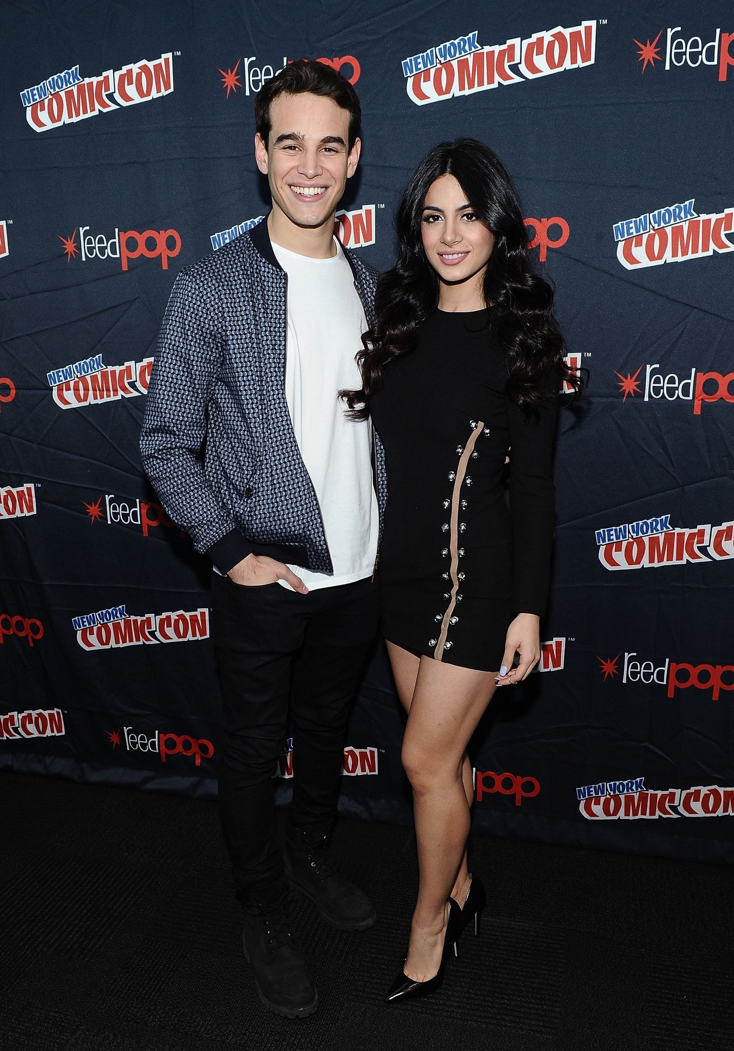 Emeraude Toubia and Alberto Rosende