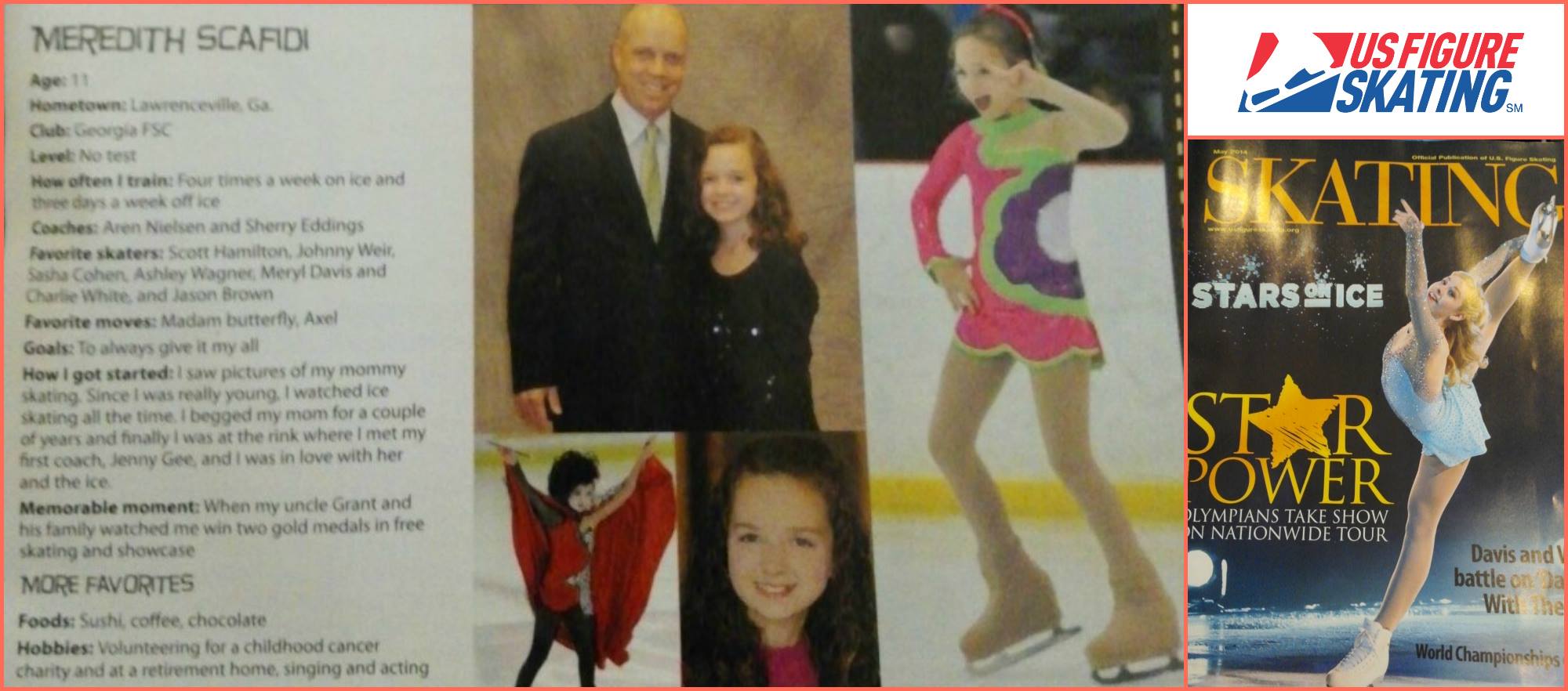 Spotlight Skater in the United States Figure Skating Magazine 2014 (Scott Hamilton)