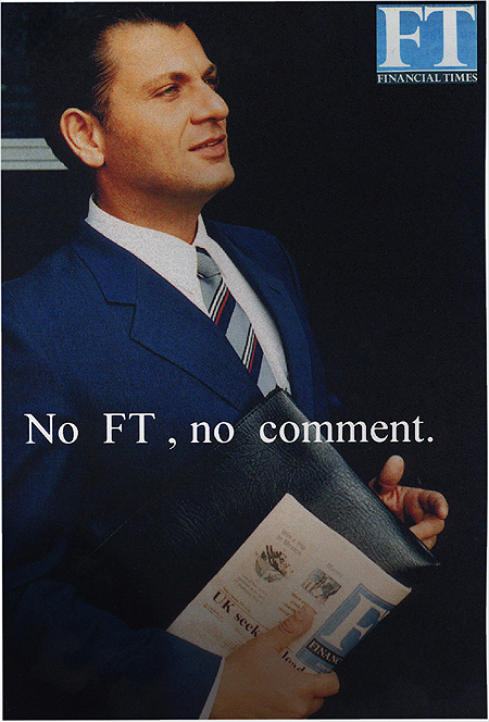 Financial Times Press Ad : (1999)