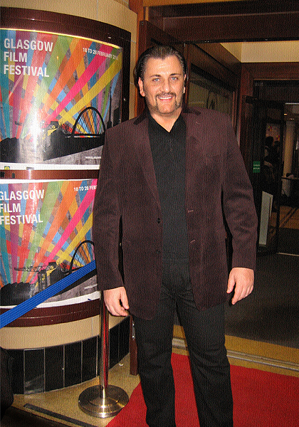 Mem Ferda at the World premiere of LEGACY : Glasgow Film Festival : February 2010