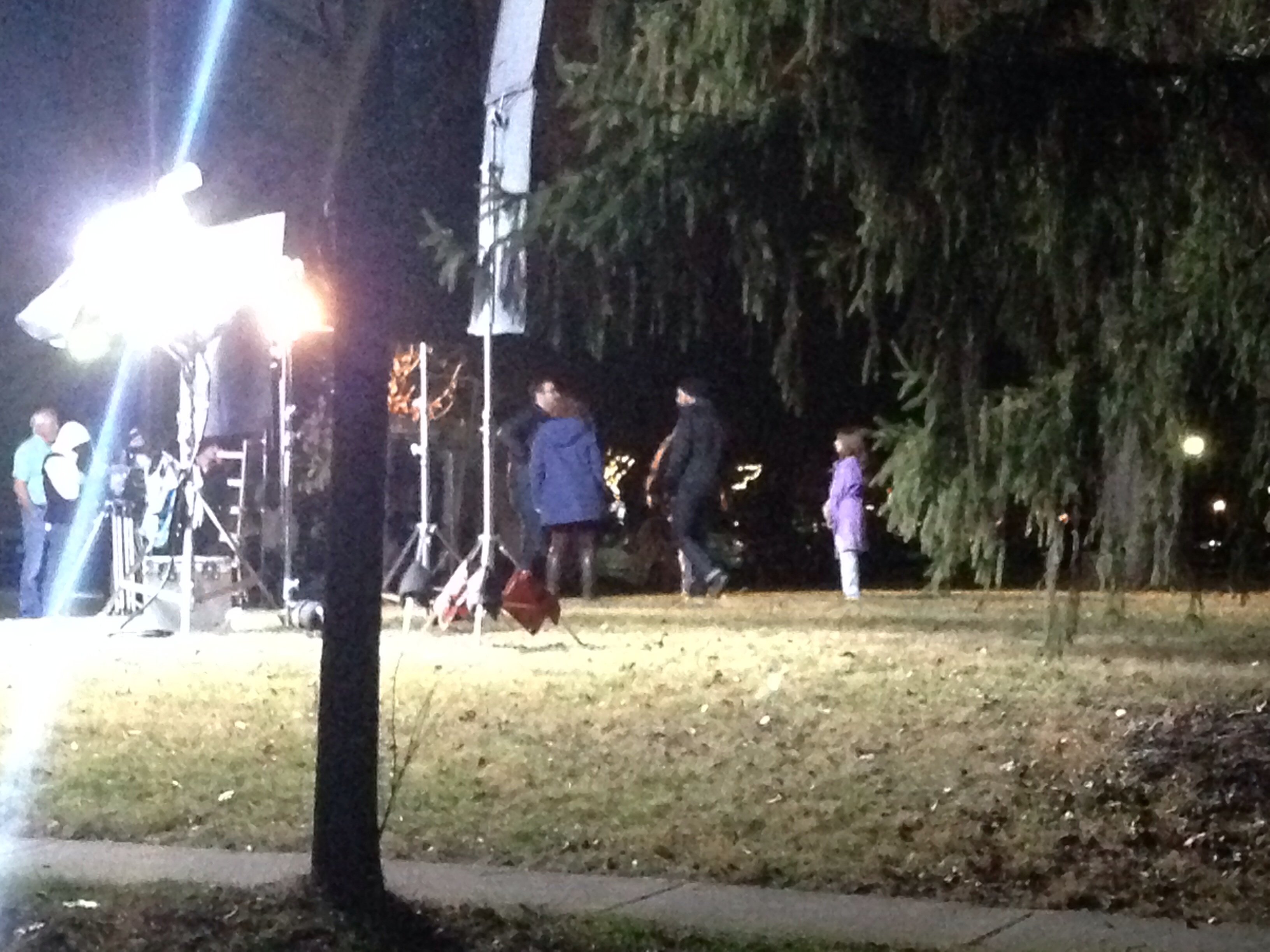 Brookabella filming Nationwide commercial