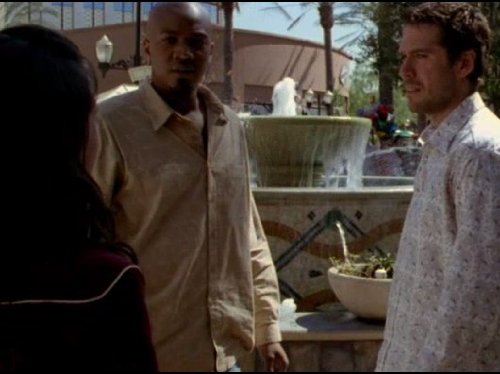Still of Alexis Denisof and J. August Richards in Angelas (1999)