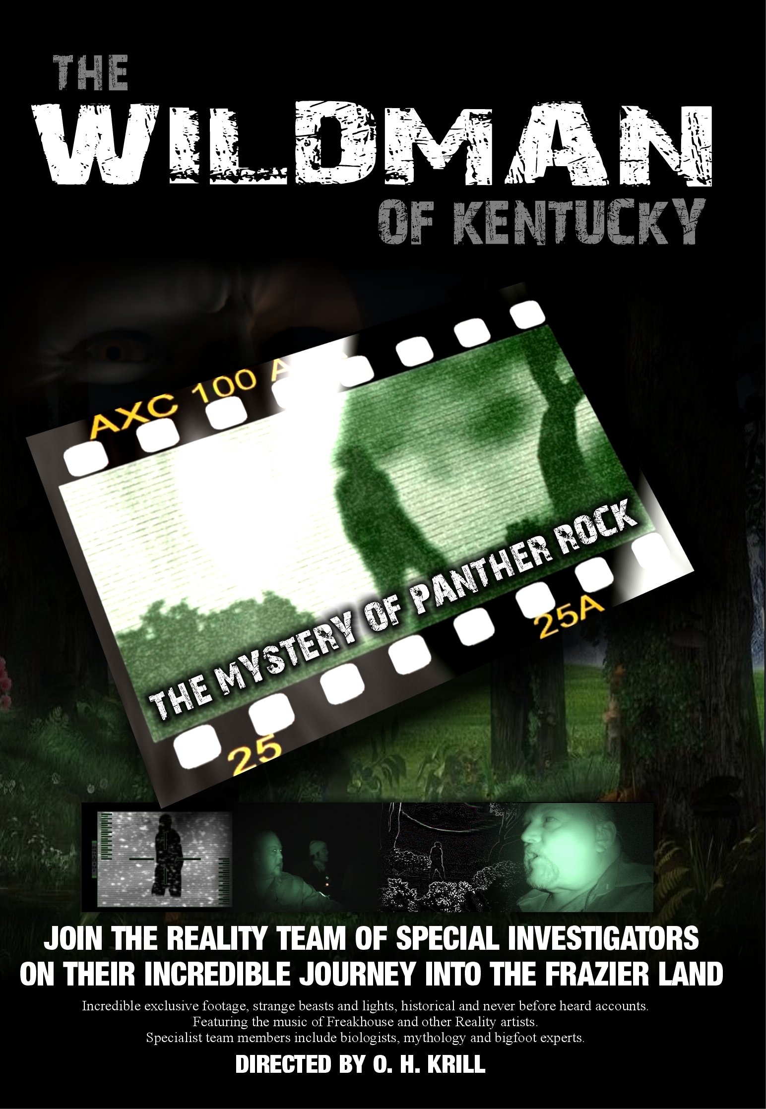 Philip Gardiner, O.H. Krill, Philip Spencer and Matt Clark in The Wildman of Kentucky: The Mystery of Panther Rock (2008)