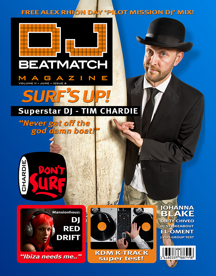 Criteria One feature film artwork - DJ Magazine cover from film