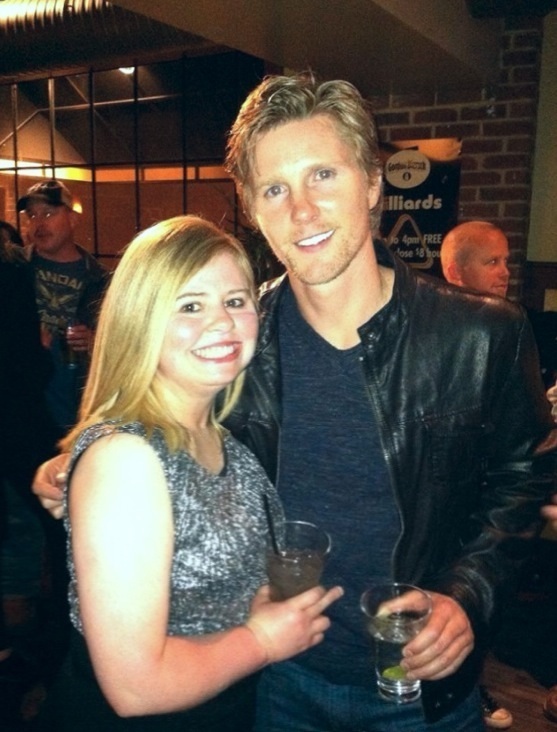 Dawn Young-McDaniel with Thad Luckinbill The Good Lie Film