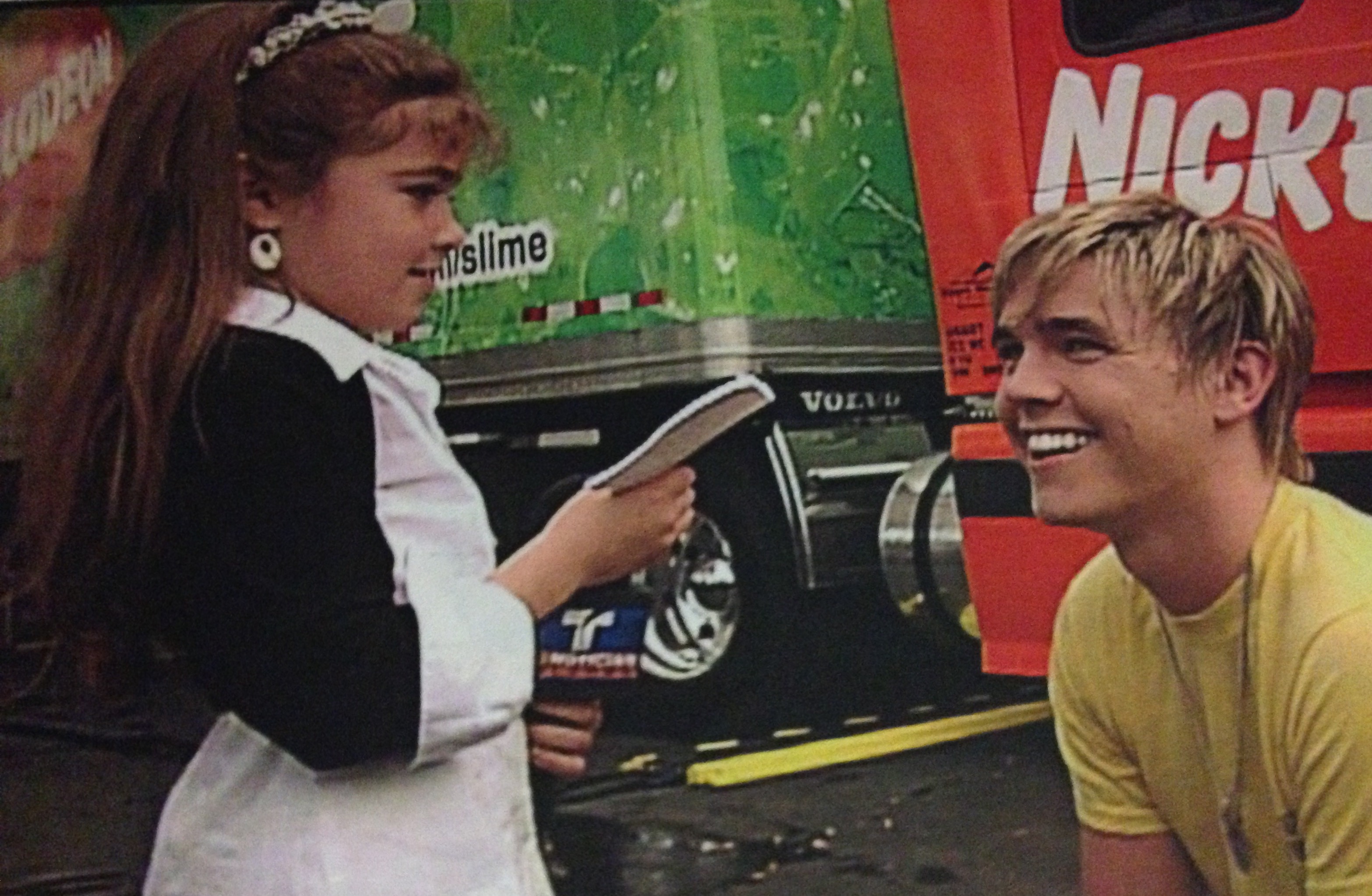 Interviewing singer Jesse McCartney at the kickoff of Nickelodeon's Slime Across America tour at the Nick Hotel on February 26th, 2007.