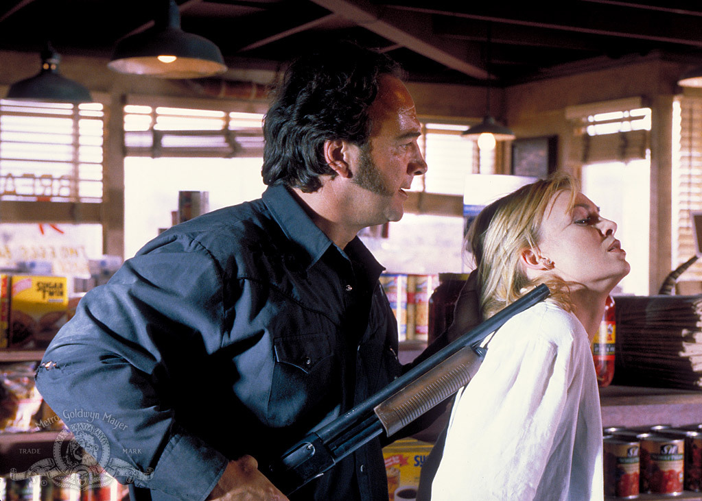 Still of James Belushi and Kylie Travis in Retroactive (1997)
