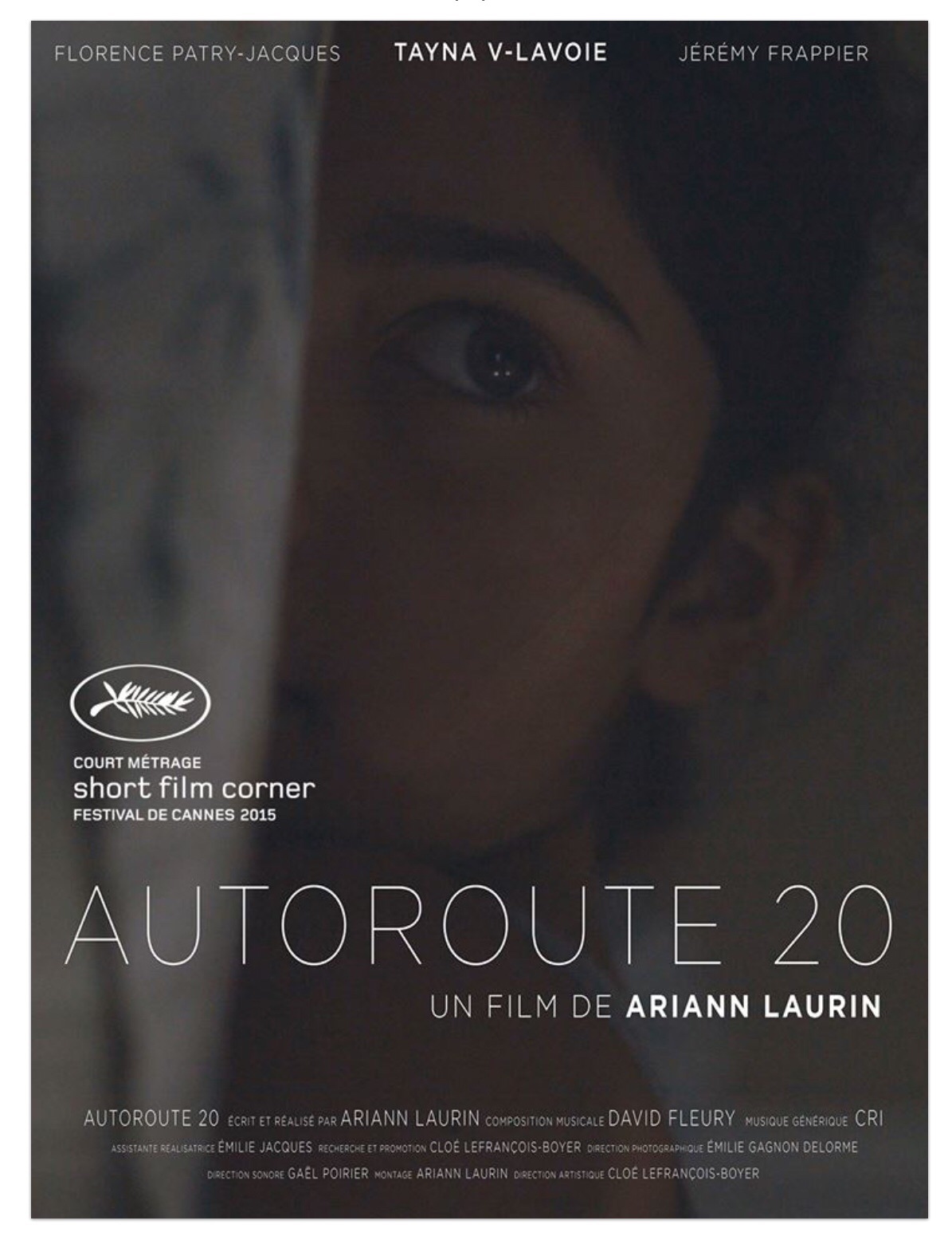 Autoroute 20, by Ariann Laurin
