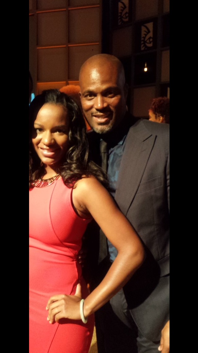 Brittney A. Thomas and Chris Spencer, ABFF Awards (2015)