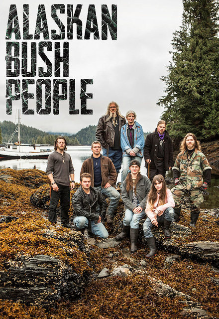 Noah Brown, Matt Brown, Snowbird Brown, Gabe Brown and Bill Brown in Alaskan Bush People (2014)