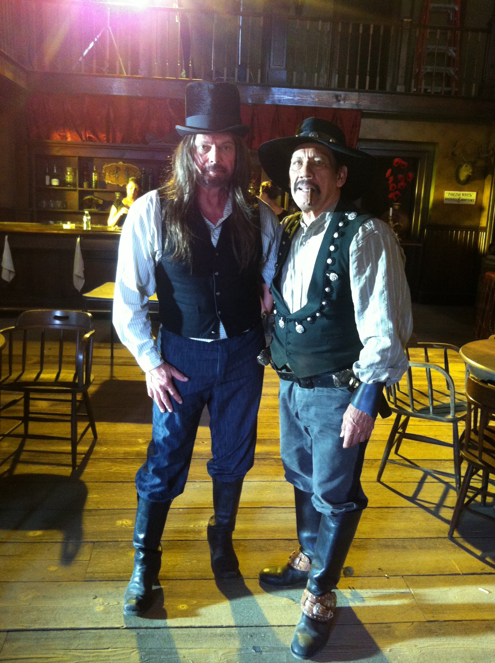 Working with Danny Trejo on The Last of The Duanes
