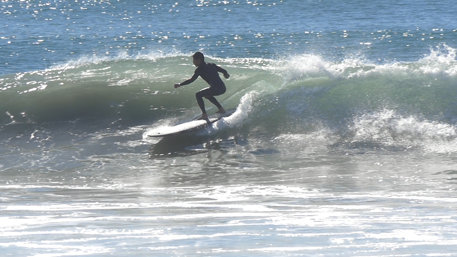 Toby Burger surfing January 2015