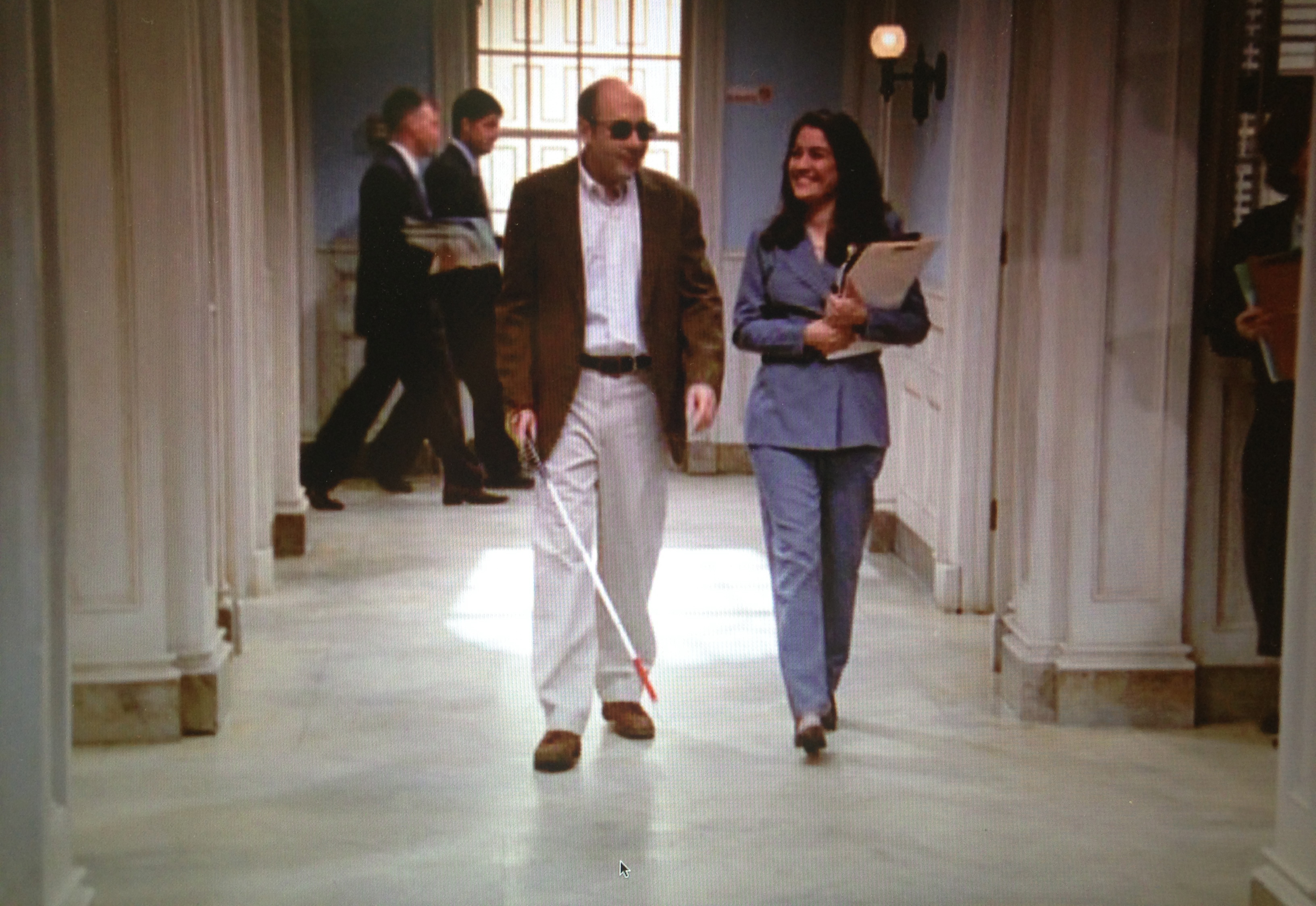 Spin City (TV Series) Blind Faith (2000) Season 5, Ep 5 Willie Garson as Ned & Lolita Anderson as Laughing Secretary