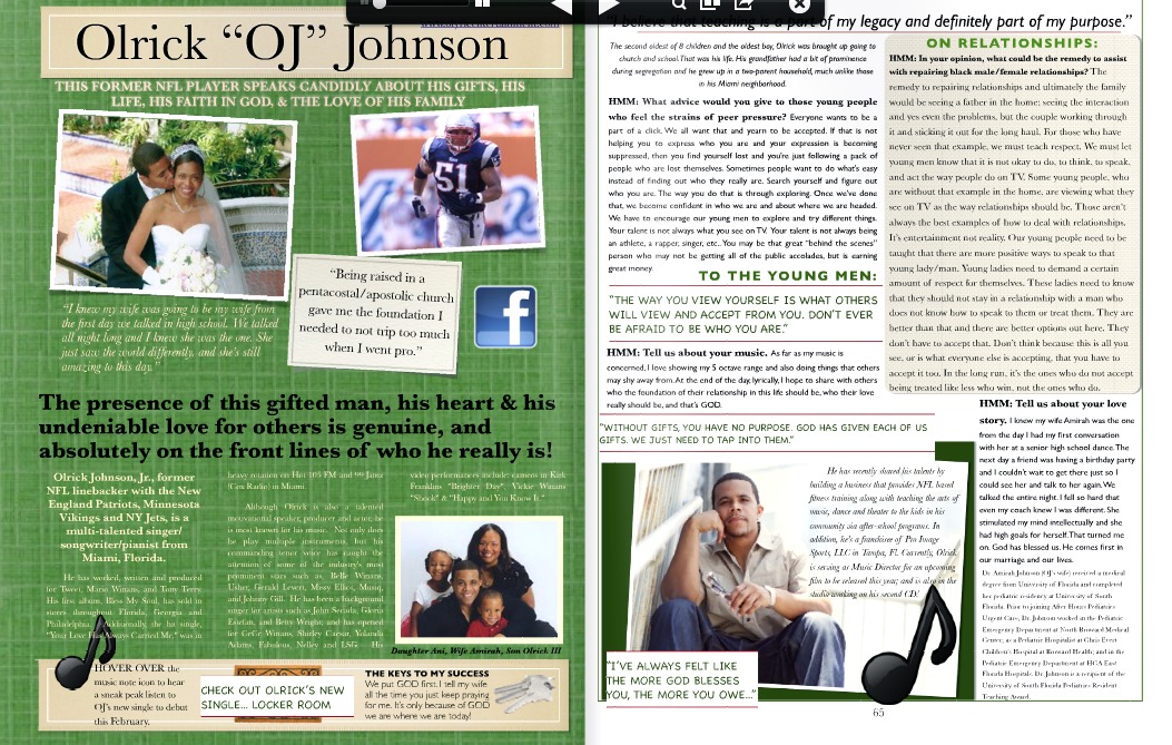 Feature Article in Hussle Mama Magazine.