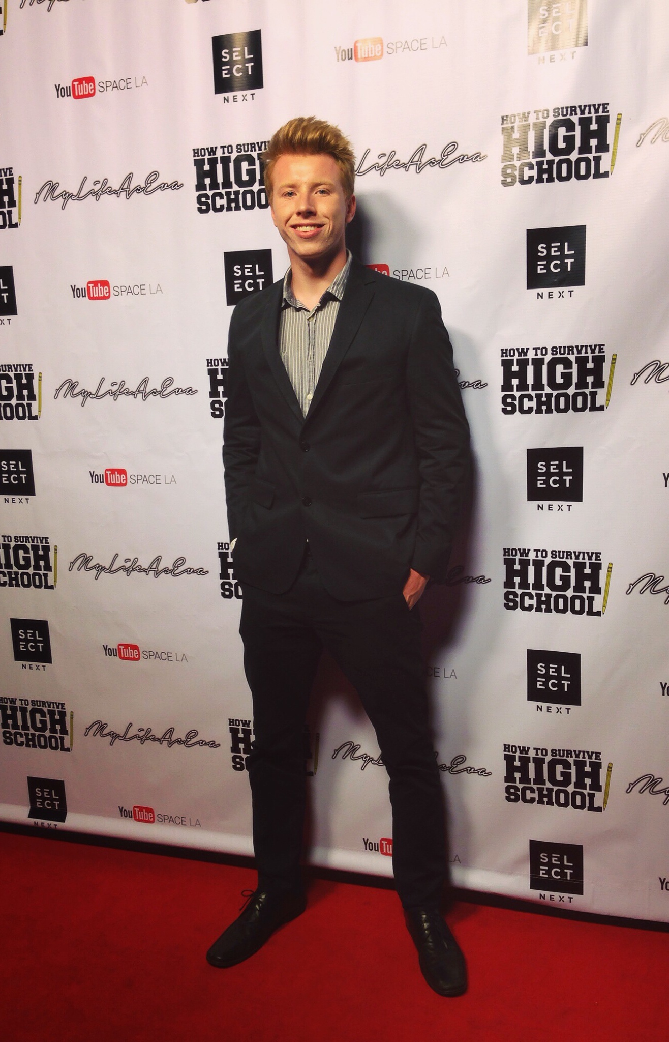 Red carpet event at You Tube Space in LA for My Life As Eva: How to survive High School