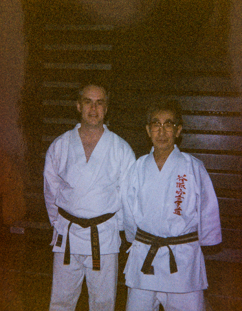 Mark with Master Chojiro Tani (1997)