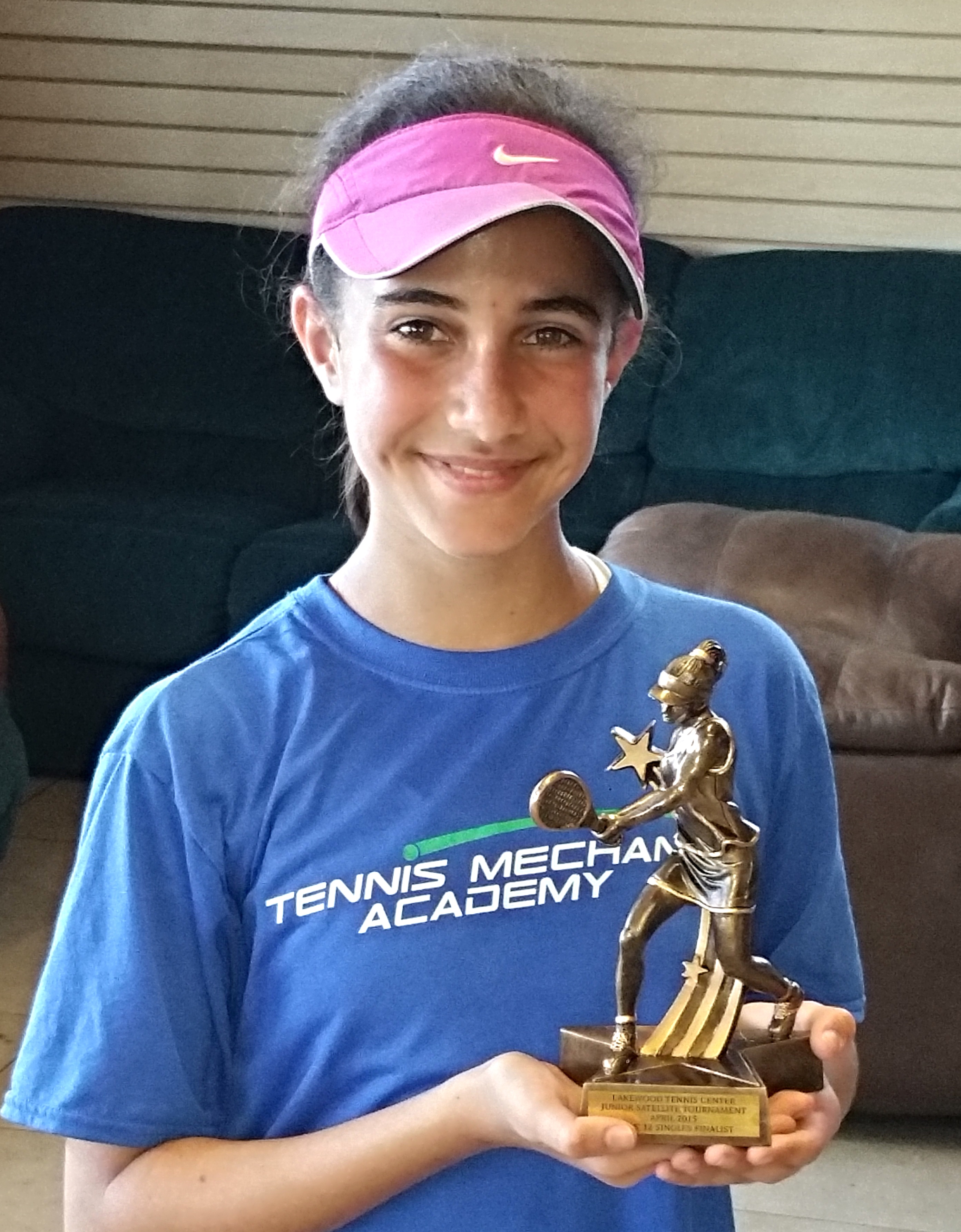 G12's Finalist at the Lakewood USTA Tennis tournament April 2015
